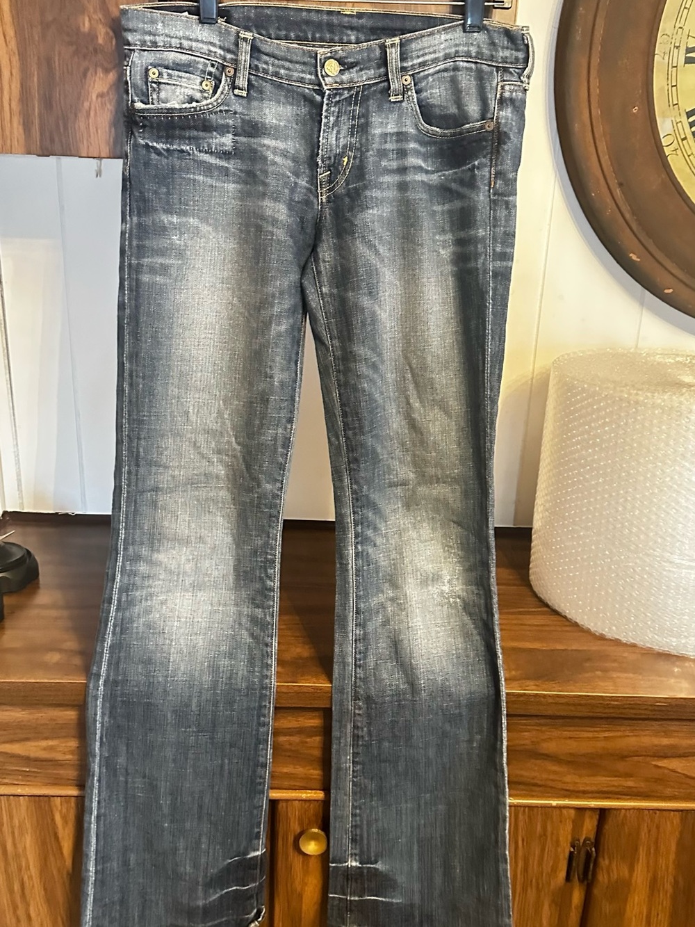 Hudson Jeans Women's Washed Flare Jeans